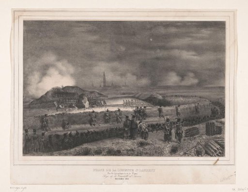 Capture of the lunette of Saint-Laurent, 1832