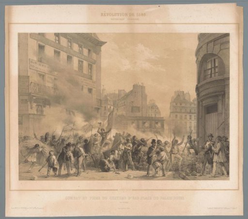 Parisian Rebels Besiege the Château d'eau
