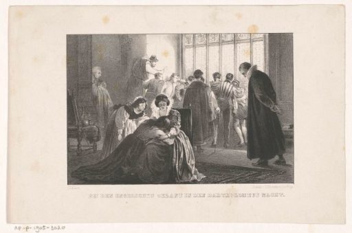 At home with the English envoy during the St. Bartholomew's Day Massacre
