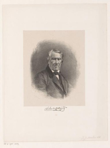Portrait of Andreas Schelfhout