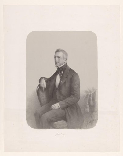 Portrait of Guillaume Groen van Prinsteren