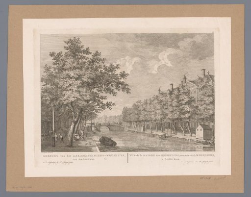 View of the Alms Orphanage in Amsterdam