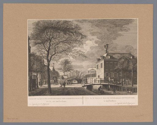 View of the Oudezijds House of Correction in Amsterdam