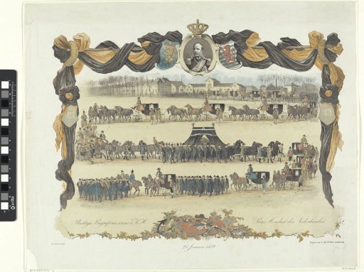 Solemn funeral of His Royal Highness Prince Henry of the Netherlands, 25 January 1879