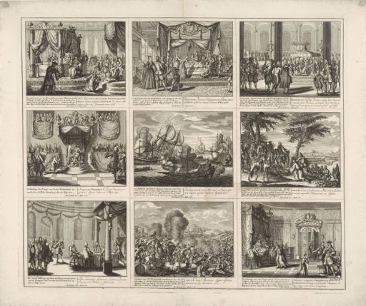 Theatre of War (Sheet XXI), 1720