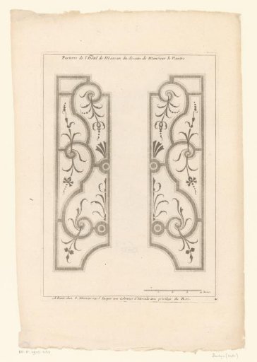 Two parterres
