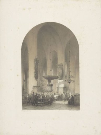 Mass in a Church