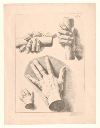 Studies of hands