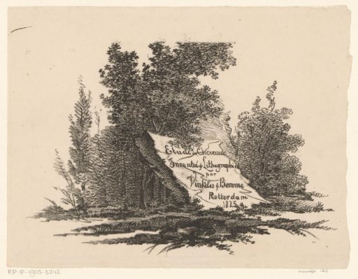 Rock in a Landscape
