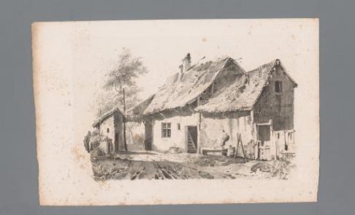View of a street with houses