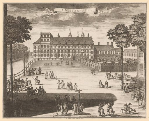 View of the Buitenhof in The Hague