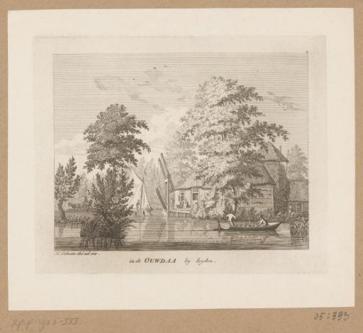 View of the Old Ade near Leiden