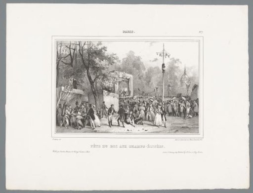 King's Day on the Champs-Élysées