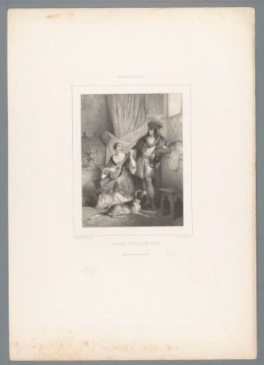 Charles VII of France and Agnès Sorel