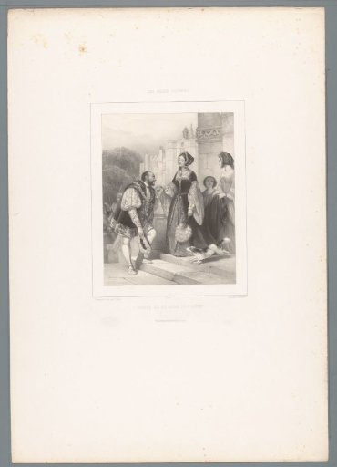 Henry VIII of England Courts Anne Boleyn
