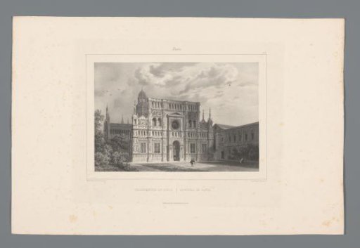 View of the monastery of Pavia