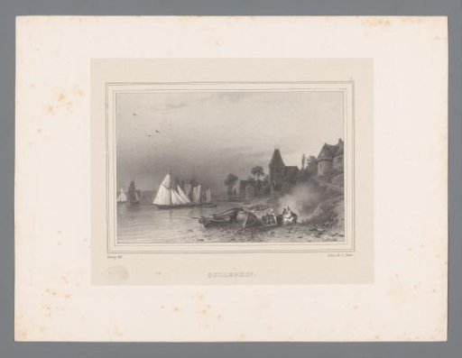 View of Quillebeuf-sur-Seine