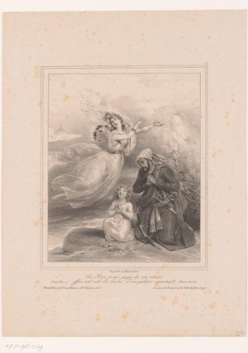 Peri offers heaven a tear of a repentant sinner