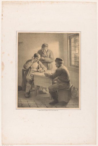 Men Playing Cards