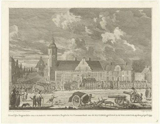 Funeral Procession for Joachim Maurits Baron van Kropff, 1793