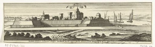 View of Loevestein Castle