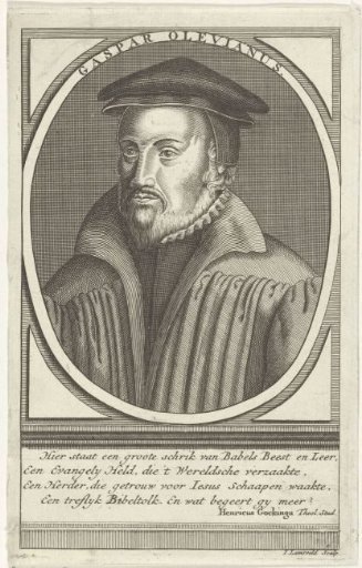 Portrait of Caspar Olevianus