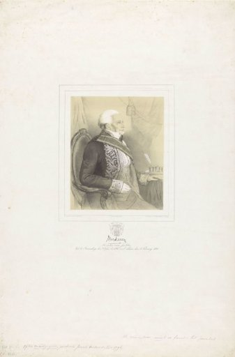 Portrait of Minister Cornelis Felix van Maanen