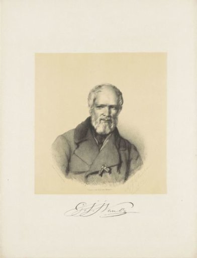 Portrait of Georgius Jacobus Johannes van Os