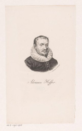 Portrait of Adriaan Hoffer