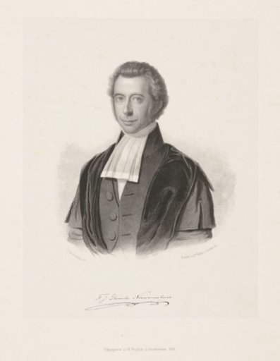 Portrait of Ferdinand Jacobus Domela Nieuwenhuis