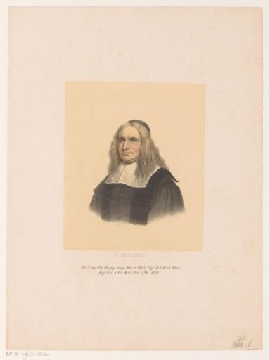Portrait of Johannes Coccejus