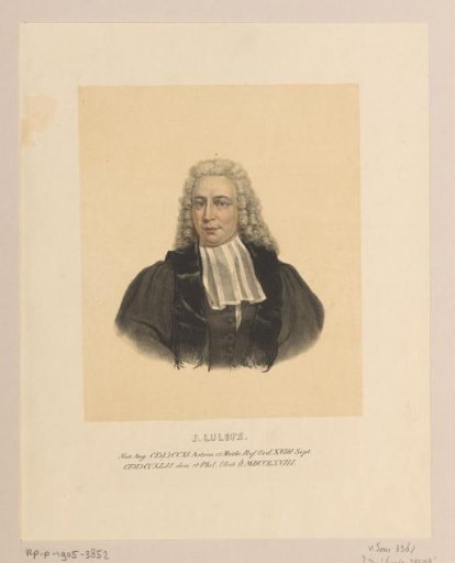 Portrait of Johannes Lulofs