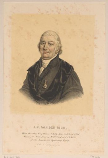 Portrait of Johannes Hendricus van der Palm