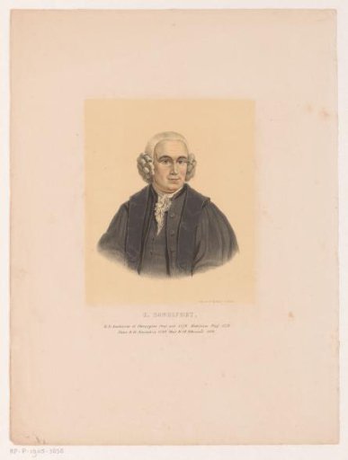Portrait of Eduard Sandifort