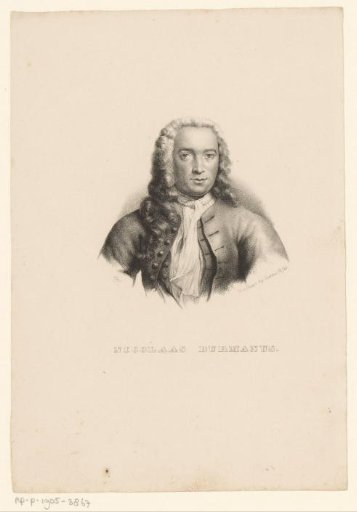 Portrait of Nikolaas Laurens Burman