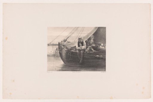 A Fishing Family Aboard a Ship