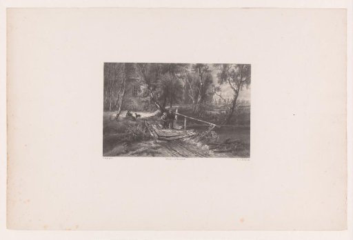 Two Children on a Bridge