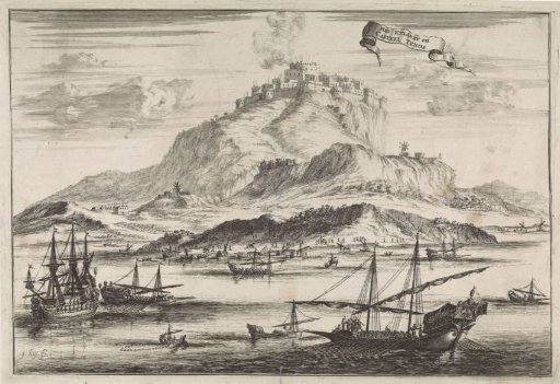 View of the Island and Castle of Tenos