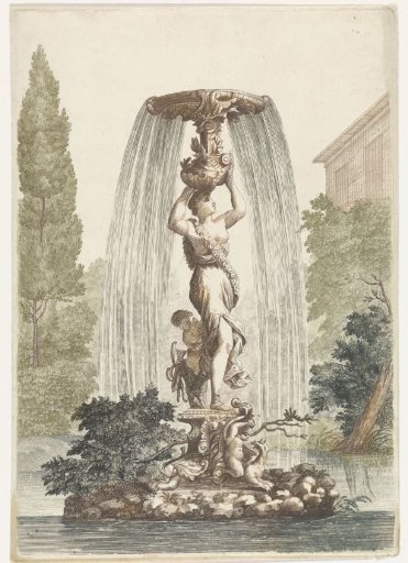 Fountain with Venus and Cupid