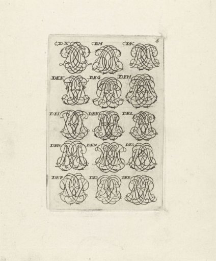 Fifteen Letter Monograms (BGN-CDG)