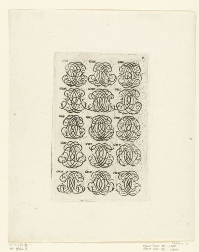 Fifteen letter monograms (GHI-GHZ)