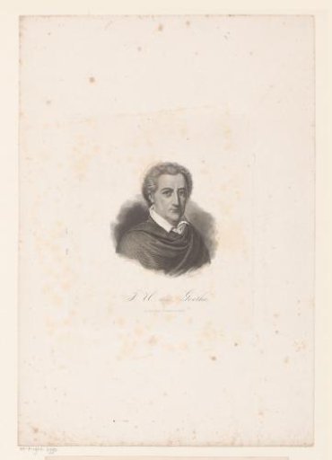 Portrait of Johann Wolfgang von Goethe