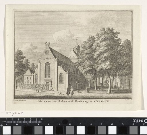 View of the Janskerk and the Guard at Utrecht