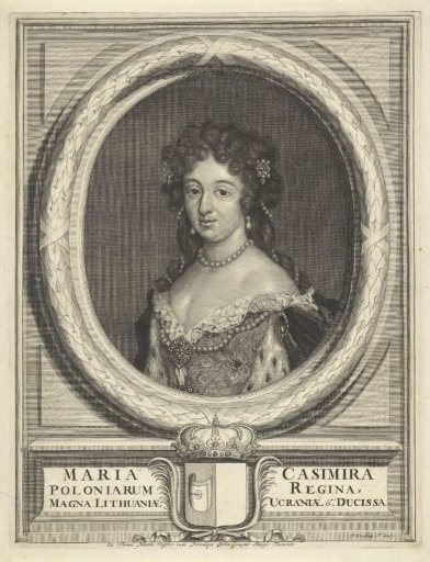 Portrait of Maria Casimira Ludovica, Queen of Poland