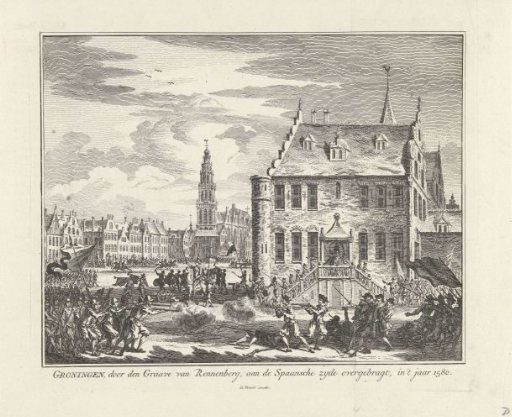 Betrayal of the Count of Rennenberg, 1580