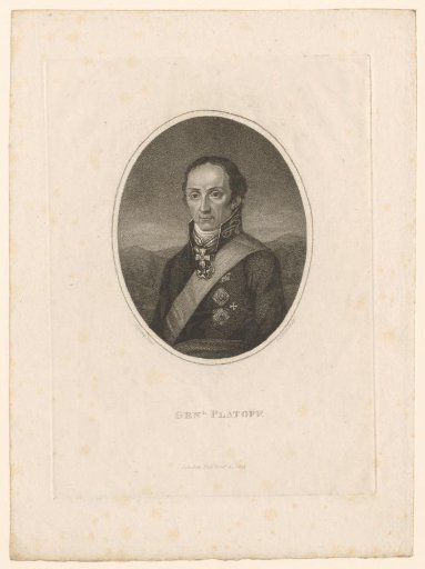 Portrait of Matvej Platov