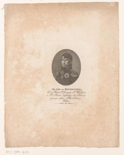 Portrait of Adam Johann von Krusenstern
