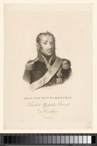 Portrait of Ludwig Adolph Peter, Prince of Sayn-Wittgenstein