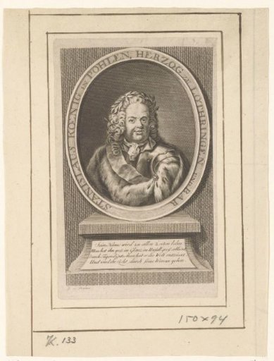 Portrait of Stanislaus Leszczyński, King of Poland