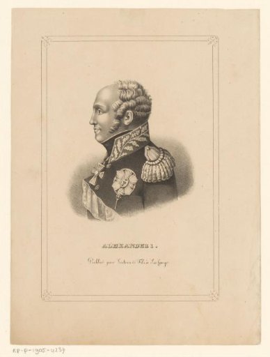 Portrait of Alexander I of Russia